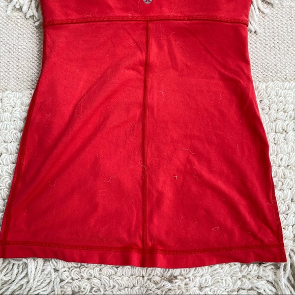 LULULEMON Love Red Scoop Me Up tank top 4 - Picture 8 of 9